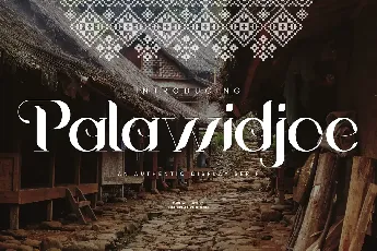 Palawidjoe font