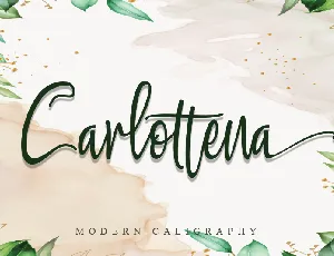 Carlottena font