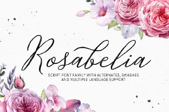 Rosabelia Script font