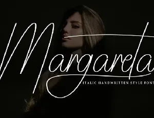 Margareta Script font