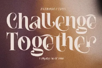 Challenge Together font