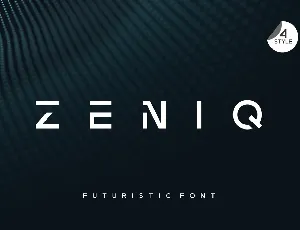 Zeniq Modern Sans Display font