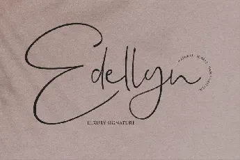 Edellyn font