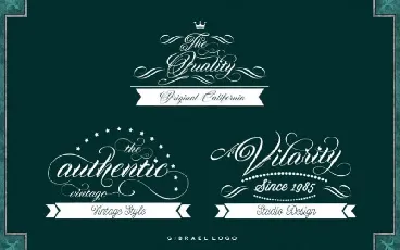 Gibrael Calligraphy font