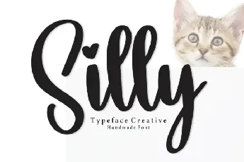 Silly Script font