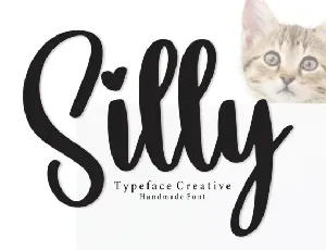 Silly Script font