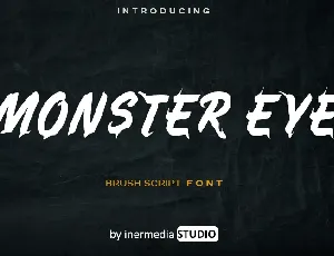 Monster Eye font