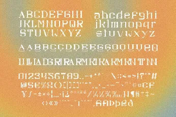 Nympho Display font