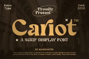 Cariot font