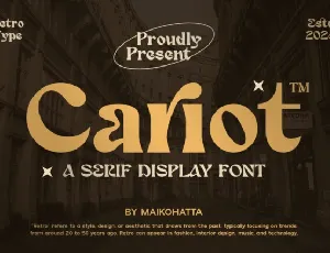 Cariot font