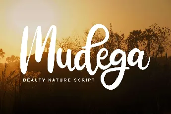 Mudega Beauty font