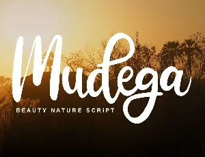 Mudega Beauty font