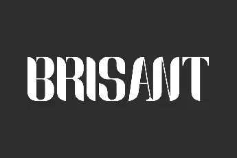 Brisant Demo font