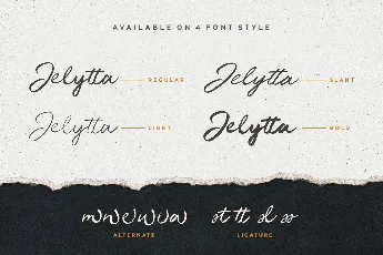 Jelytta font