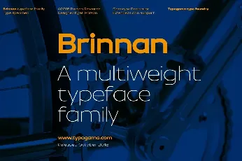 Brinnan font