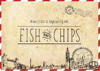 Fish&Chips font