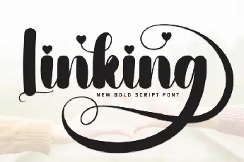 Linking Script font