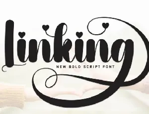 Linking Script font