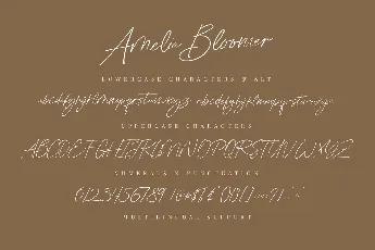 Amelia_Bloomer font