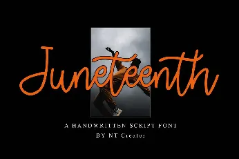 Juneteenth font