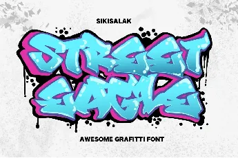 Street Eagle Graffiti font