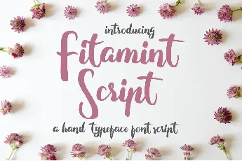 Fitamint Script font