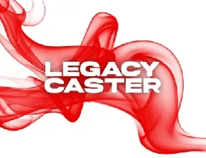 Legacy Caster font