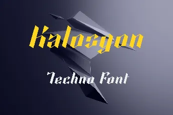 Kalosgon font