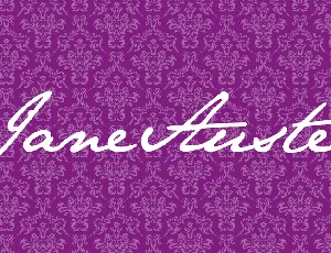 JaneAusten font