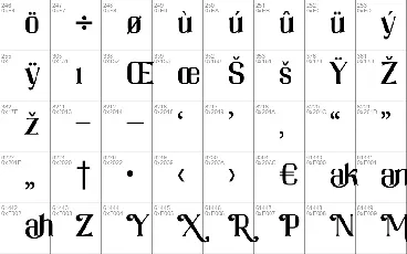 Normand Brendan font