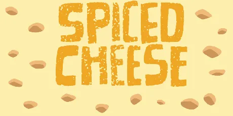 Spiced Cheese DEMO font