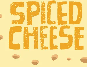 Spiced Cheese DEMO font