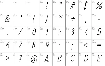 Tulisan Tangan 74 font