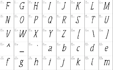 Tulisan Tangan 74 font