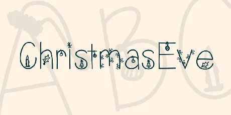 ChristmasEve font