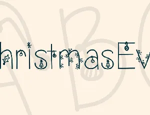 ChristmasEve font