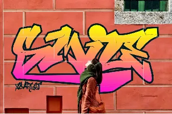 Notress Graffiti font