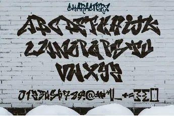 Notress Graffiti font