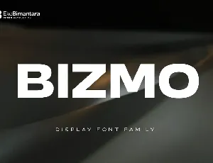 Bizmo font