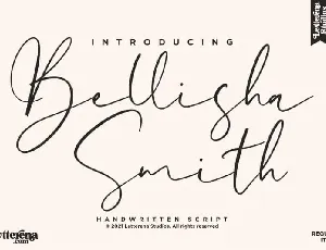 Bellisha Smith Script font