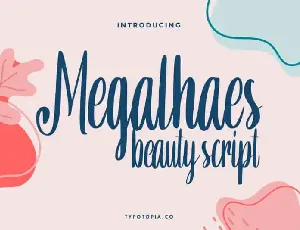 Megalhaes Beauty Script font