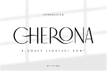 Cherona font