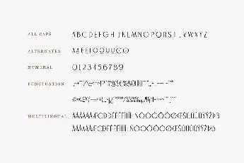 Cherona font