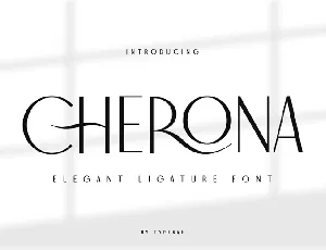 Cherona font