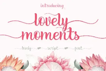 Lovely Moments font