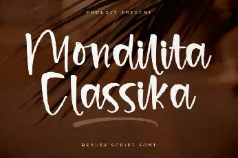 Mondilita Classika font