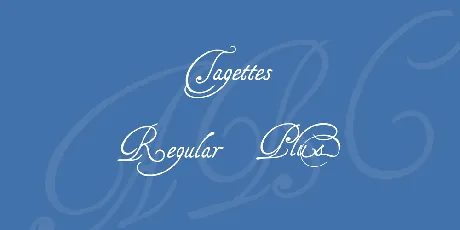 Tagettes font