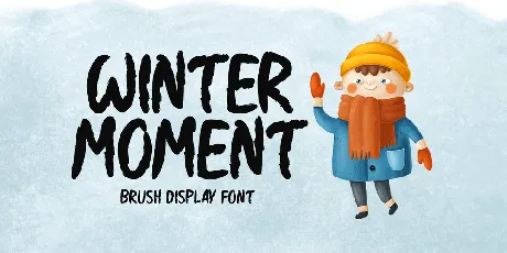 Winter Moment font