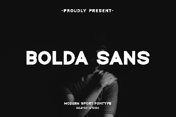 Bolda SansFL font