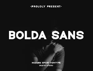 Bolda SansFL font